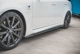Maxton Design Side Skirts Diffusers Lexus Is F Mk2 by Maxton Design LE-ISF-2-SD1G