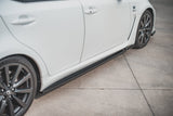 SIDE SKIRTS DIFFUSERS LEXUS IS F MK2 by LEXUS LE-ISF-2-SD1G