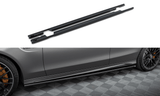 Maxton Design Side Skirts Diffusers Mercedes-AMG C63 Sedan / Estate W205 Facelift by Maxton Design ME-C-205F-63-SD1G