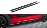Maxton Design Side Skirts Diffusers MINI Cooper S John Cooper Works  (5 Door) F55 Facelift by Maxton Design MC-3F-56-JCW-5D-SD1G
