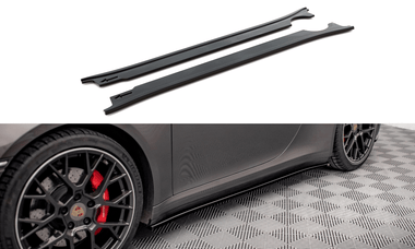 Maxton Design Side Skirts Diffusers Porsche 911 Carrera 4S 992 by Maxton Design PO-911-992-CA-4S-SD1G