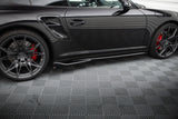 Maxton Design Side Skirts Diffusers Porsche 911 Turbo 997 by Maxton Design PO-911-997-TURBO-SD1G