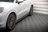 Maxton Design Side Skirts Diffusers Porsche Cayenne Coupe Mk3 by Maxton Design PO-CAY-3-C-SD1G