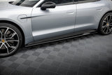 Maxton Design Side Skirts Diffusers Porsche Taycan / Taycan 4 / Taycan 4S / Taycan GTS Mk1 by Maxton Design PO-TAY-1-SD1G