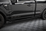 SIDE SKIRTS DIFFUSERS SHELBY F150 SUPER SNAKE by FORD SH-F150-SS-SD1A+BG