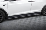 SIDE SKIRTS DIFFUSERS TESLA MODEL X MK1 FACELIFT by TESLA TE-MODELX-1F-SD1G