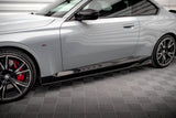 Maxton Design Side Skirts Diffusers V.1 BMW 2 Coupe M-Pack / M240I G42 by Maxton Design BM-2-42-MPACK-SD1G