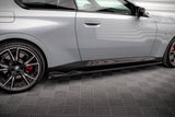 Maxton Design Side Skirts Diffusers V.1 BMW 2 Coupe M-Pack / M240I G42 by Maxton Design BM-2-42-MPACK-SD1G