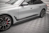 Maxton Design Side Skirts Diffusers V.1 BMW 4 Gran Coupe M-Pack G26 by Maxton Design BM-4-G26-MPACK-GC-SD1G