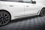 Maxton Design Side Skirts Diffusers V.1 BMW I4 M-Pack G26 by Maxton Design BM-I4-G26-MPACK-GC-SD1G