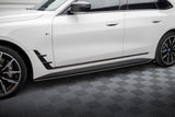 Maxton Design Side Skirts Diffusers V.1 BMW I4 M-Pack G26 by Maxton Design BM-I4-G26-MPACK-GC-SD1G