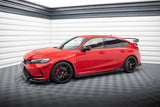 SIDE SKIRTS DIFFUSERS V.1 + FLAPS HONDA CIVIC TYPE-R MK 11 by HONDA HO-CI-11-TYPE-R-SD1G+SF1B