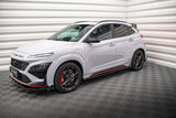 Side Skirts Diffusers V.1 + Flaps Hyundai Kona N Mk2 by HYUNDAI HY-KO-1-N-SD1G+SF1B
