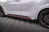 Side Skirts Diffusers V.1 + Flaps Hyundai Kona N Mk2 by HYUNDAI HY-KO-1-N-SD1G+SF1B