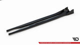 SIDE SKIRTS DIFFUSERS V.1 + FLAPS TOYOTA GR86 MK1 by TOYOTA TO-GR86-1-SD1G+SF1B