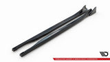 SIDE SKIRTS DIFFUSERS V.1 + FLAPS TOYOTA GR86 MK1 by TOYOTA TO-GR86-1-SD1G+SF1B
