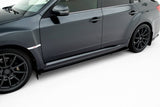 Maxton Design Side Skirts Diffusers Subaru Impreza WRX STI 2009-2011 by Maxton Design SU-IM-3-WRX-STI-SD1G