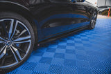 Maxton Design Side Skirts Diffusers V.1 Volvo S60 R-Design Mk3 by Maxton Design VO-S60-3-RDESIGN-SD1G