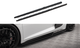 Maxton Design Side Skirts Diffusers V.2 Audi R8 Mk2 Facelift by Maxton Design AU-R8-2F-SD3G