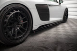 Maxton Design Side Skirts Diffusers V.2 Audi R8 Mk2 Facelift by Maxton Design AU-R8-2F-SD3G