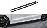 Maxton Design Side Skirts Diffusers V.2 Audi RS3 Sedan 8V Facelift by Maxton Design AU-RS3-8VF-S-SD2G