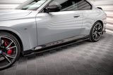 Maxton Design Side Skirts Diffusers V.2 BMW 2 Coupe M-Pack / M240I G42 by Maxton Design BM-2-42-MPACK-SD2G