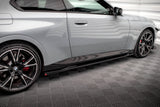 Maxton Design Side Skirts Diffusers V.2 BMW 2 Coupe M-Pack / M240I G42 by Maxton Design BM-2-42-MPACK-SD2G