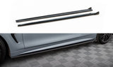 Maxton Design Side Skirts Diffusers V.2 BMW 4 Coupe M-Pack F32 by Maxton Design BM-4-F32-MPACK-SD2G