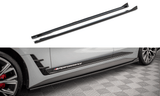 Maxton Design Side Skirts Diffusers V.2 BMW 4 Gran Coupe M-Pack G26 by Maxton Design BM-4-G26-MPACK-GC-SD2G