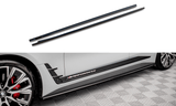 Maxton Design Side Skirts Diffusers V.2 BMW I4 M-Pack G26 by Maxton Design BM-I4-G26-MPACK-GC-SD2G
