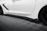 SIDE SKIRTS DIFFUSERS V.2 CHEVROLET CORVETTE C7 by CHEVROLET CH-CO-C7-SD2G