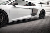 Maxton Design Side Skirts Diffusers V.2+ Flaps Audi R8 Mk2 Facelift by Maxton Design AU-R8-2F-SD3G+SF