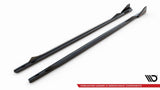 Maxton Design Side Skirts Diffusers V.2 + Flaps BMW 2 Coupe M-Pack / M240I G42 by Maxton Design BM-2-42-MPACK-SD2G+SF1B