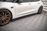 SIDE SKIRTS DIFFUSERS V.2 TESLA MODEL 3 by TESLA TE-MODEL3-1-SD2G