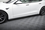 SIDE SKIRTS DIFFUSERS V.2 TESLA MODEL S PLAID MK1 FACELIFT by TESLA TE-MODELS-1F2-PL-SD2G