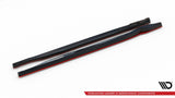 SIDE SKIRTS DIFFUSERS V.2 TOYOTA GR86 MK1 by TOYOTA TO-GR86-1-SD2G+SD2RRED