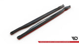 SIDE SKIRTS DIFFUSERS V.2 TOYOTA GR86 MK1 by TOYOTA TO-GR86-1-SD2G+SD2RRED