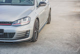 Maxton Design Side Skirts Diffusers V.2 VW Golf 7 GTI (Narrow) by Maxton Design VW-GO-7/7F-GTI-SD2G
