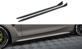 Maxton Design Side Skirts Diffusers V.3 CSL Look BMW M4 G82 by Maxton Design BM-4-G82-M-SD3G
