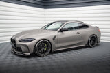 Maxton Design Side Skirts Diffusers V.3 CSL Look BMW M4 G82 by Maxton Design BM-4-G82-M-SD3G