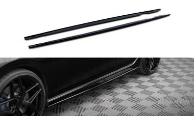 Maxton Design Side Skirts Diffusers V.3 VW Golf R Mk8 by Maxton Design VW-GO-8-R-SD3G
