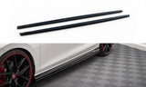 Maxton Design Side Skirts Diffusers V.4 Volkswagen Golf Gti / Gte / Gti Clubsport / R-Line Mk8 by Maxton Design VW-GO-8-GTI-SD4G