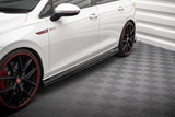 Maxton Design Side Skirts Diffusers V.4 Volkswagen Golf Gti / Gte / Gti ClubSport / R-Line Mk8 by Maxton Design VW-GO-8-GTI-SD4G