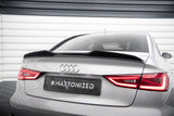 Maxton Design Spoiler Cap 3D Audi A3 / A3 S-Line / S3 / RS3 Sedan 8V by Maxton Design AU-A3-8V-CAP3D1G