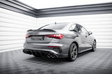 Maxton Design Spoiler Cap 3D Audi A3 / A3 S-Line / S3 / RS3 Sedan 8Y by Maxton Design AU-A3-8Y-SLINE-S-CAP3D1G