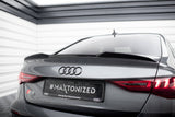 Maxton Design Spoiler Cap 3D Audi A3 / A3 S-Line / S3 / RS3 Sedan 8Y by Maxton Design AU-A3-8Y-SLINE-S-CAP3D1G