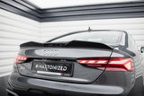 Maxton Design Spoiler Cap 3D Audi S5 Coupe / A5 S-Line Coupe F5 Facelift by Maxton Design AU-S5-2F-CAP1G