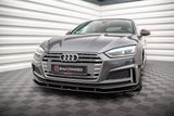Maxton Design Street Pro Front Splitter Audi A5 S-Line / S5 Coupe / Sportback F5 by Maxton Design