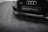 Maxton Design Street Pro Front Splitter Audi RS3 Sedan 8V Facelift by Maxton Design