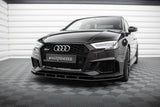 Maxton Design Street Pro Front Splitter Audi RS3 Sedan 8V Facelift by Maxton Design